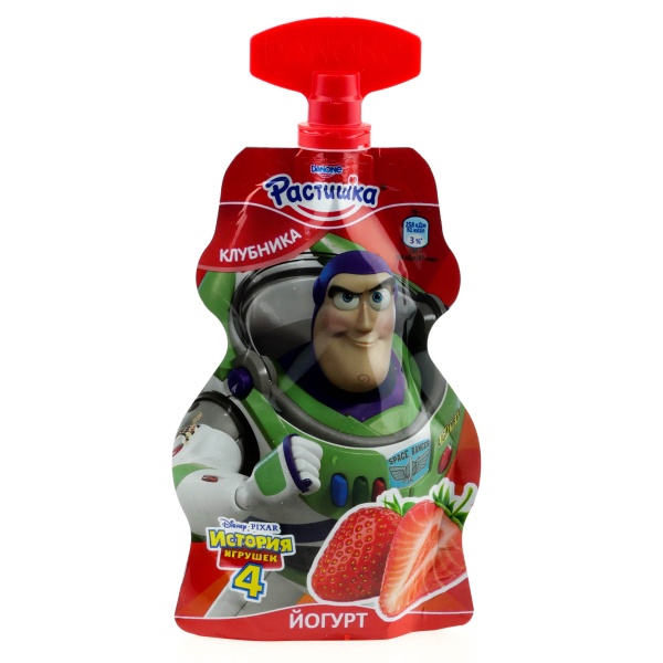 ЙОГУРТ "РАСТИШКА" КЛУБНИКА 70ГР