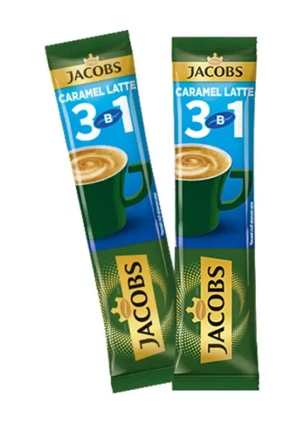 КОФЕ JACOBS CARAMEL LATTE 17ГР
