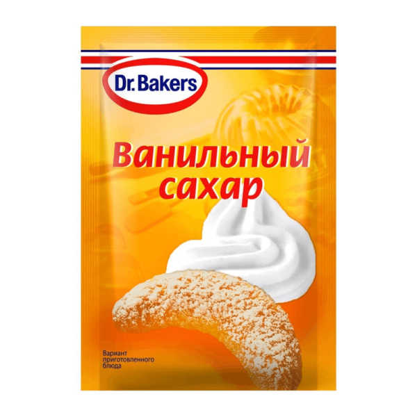 ВАНИЛЬНЫЙ САХАР DR.BAKERS XXL 40ГР