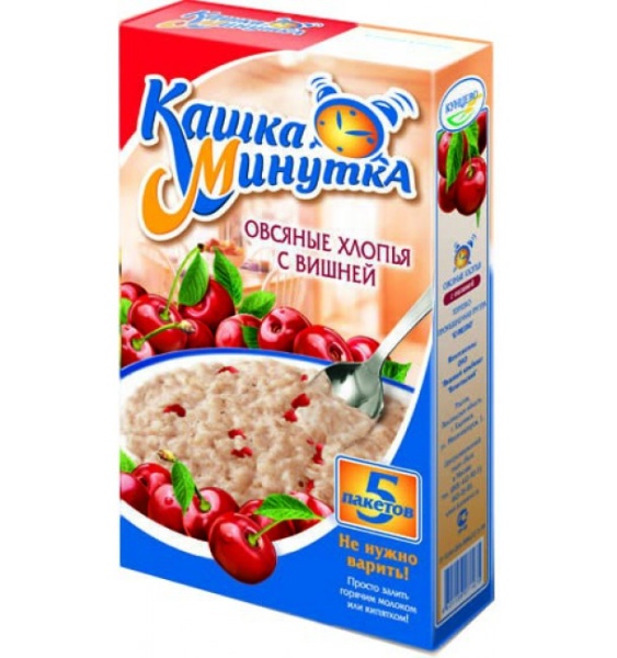КАША КАШКА МИНУТКА С ВИШНЕЙ 185ГР