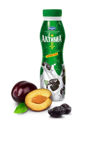 ПИТЬЕВОЙ ЙОГУРТ "АКТИВИЯ" ЧЕРНОСЛИВ 670 ГР