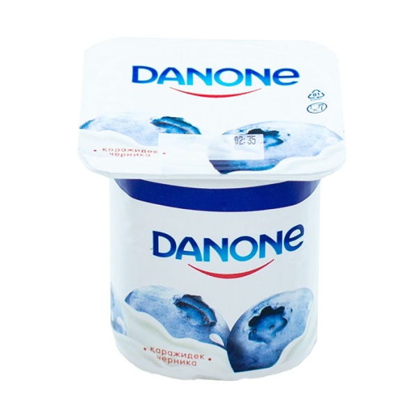ЙОГУРТ "ДАНОН" ЧЕРНИКА 2,5% 120ГР