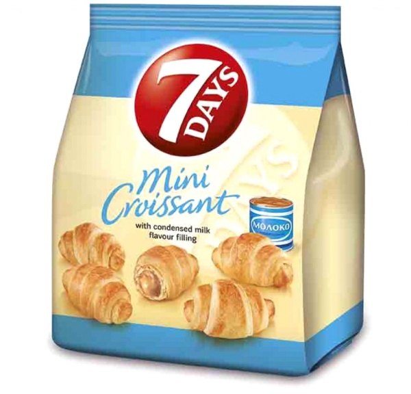 КРУАСАНЫ 7 ДНЕЙ ВАРЕНАЯ СГУЩЕНКА 200ГР