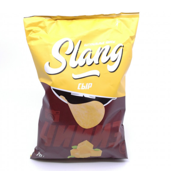 ЧИПСЫ SLANG СЫР 60ГР