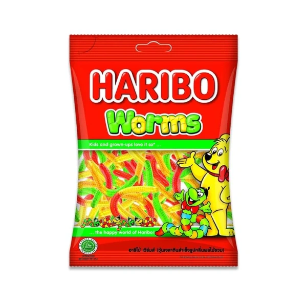 МАРМЕЛАД ЖЕВАТ/HARIBO WORMS 80 g