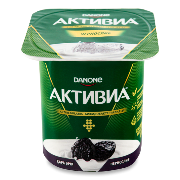 ЙОГУРТ "АКТИВИЯ" ЧЕРНОСЛИВ 110ГР