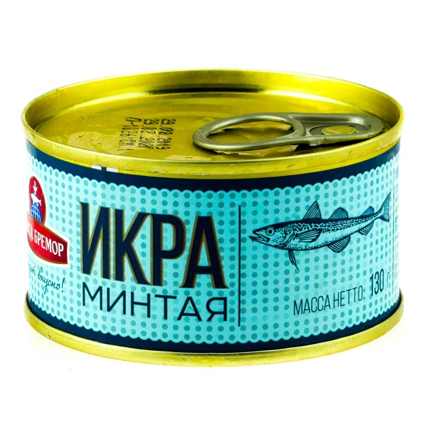 ИКРА МИНТАЯ 130Г