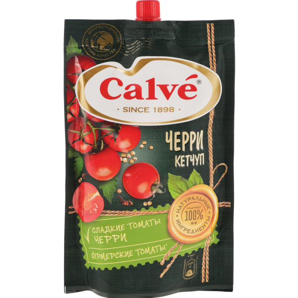 КЕТЧУП CALVE ЧЕРРИ 350ГР