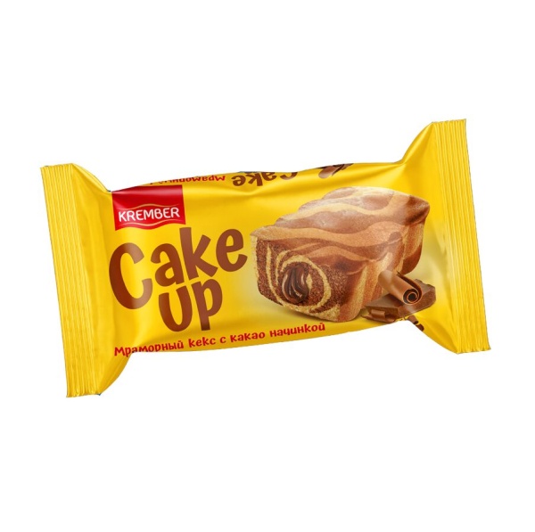 МРАМОРНЫЙ КЕКС "CAKE UP" С КАКАО 50ГР