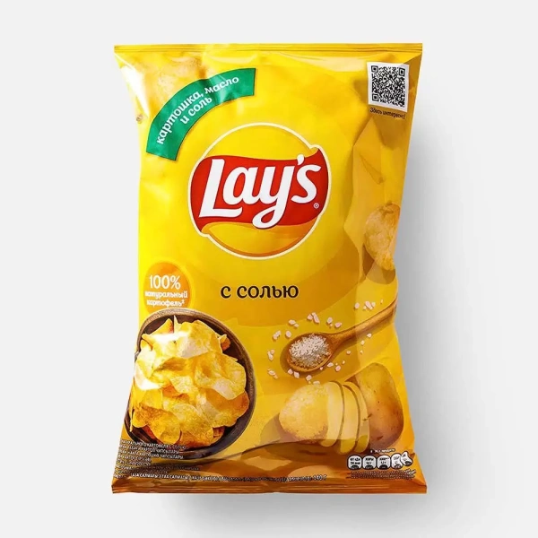 ЧИПСЫ LAYS С СОЛЬЮ 70ГР