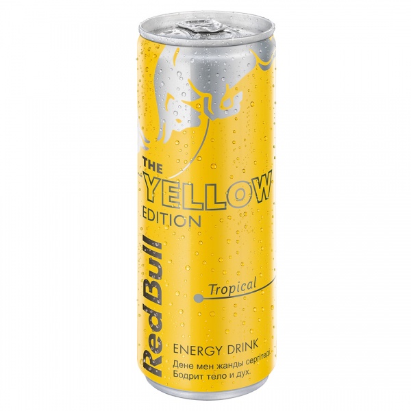 ENERGY DRINK RED BULL YELLOW EDITION 250 мл