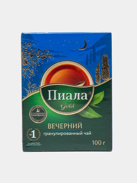 ЧАЙ "ПИАЛА GOLD" ВЕЧЕРНИЙ 100ГР