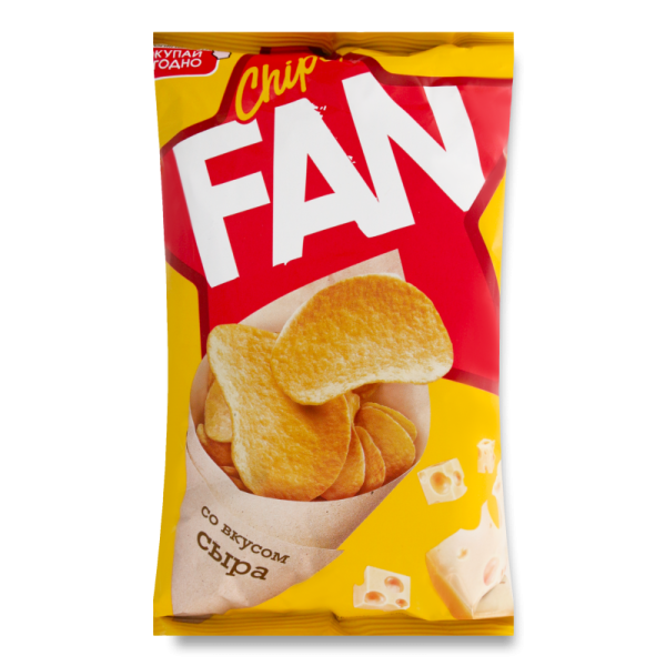 ЧИПСЫ FAN СЫР 120ГР