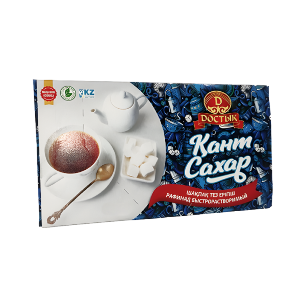 САХАР "ДОСТЫК" 700ГР РАФИНАД