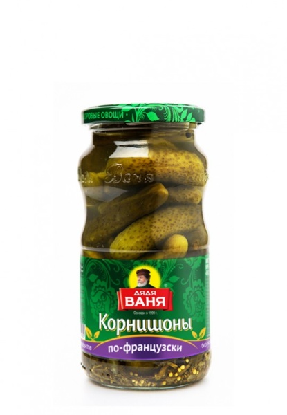 КОРНИШОНЫ ПО-ФРАНЦУЗСКИЙ 420гр