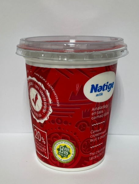СМЕТАНА  "NATIGE" 20% 360ГР