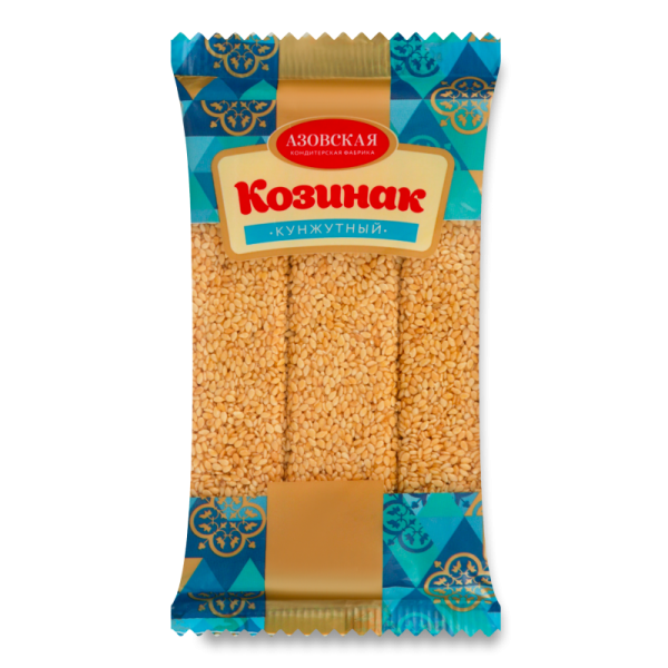 КОЗИНАК АЗОВСКАЯ КУНЖУТНЫЙ 150ГР