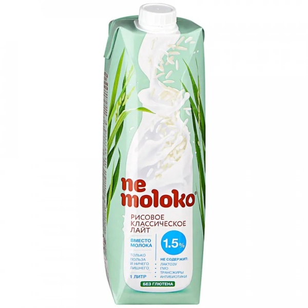 NEMOLOKO РИСОВЫЙ КЛАССИЧЕСКИЙ ЛАЙТ 1Л
