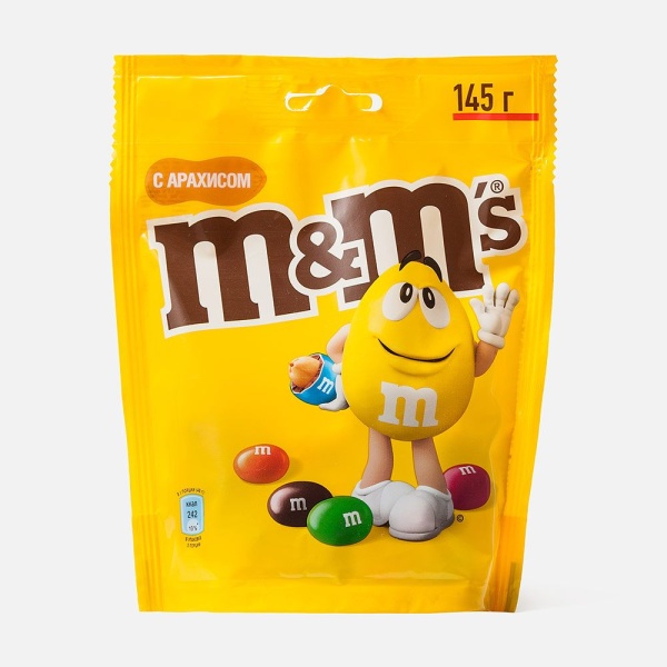 ДРАЖЕ М&МS С АРАХИСОМ 145ГР