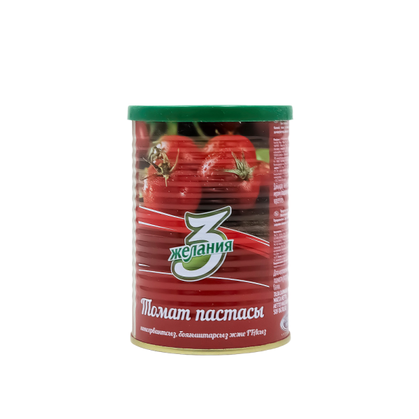 ТОМАТНАЯ ПАСТА "3 ЖЕЛАНИЯ" 400 гр