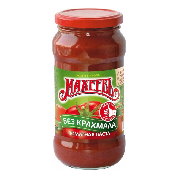 ТОМАТНАЯ ПАСТА "МАХЕЕВ" 500ГР