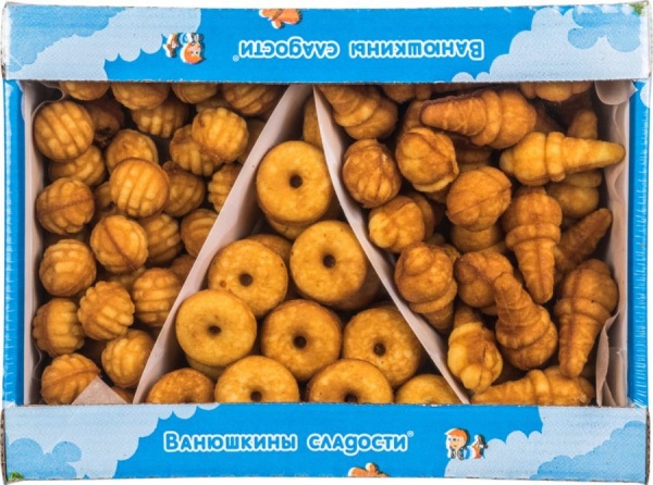 ПЕЧЕНЬЕ 'ВАНЮШКИНЫ СЛАДОСТИ' В АССОРТИ АМАН 3232