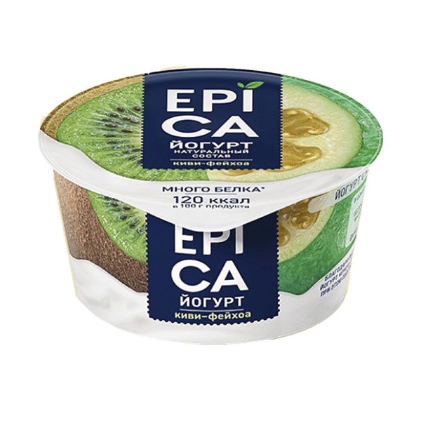 ЙОГУРТ EPICA КИВИ/ФЕЙХОА 4,8% 130ГР